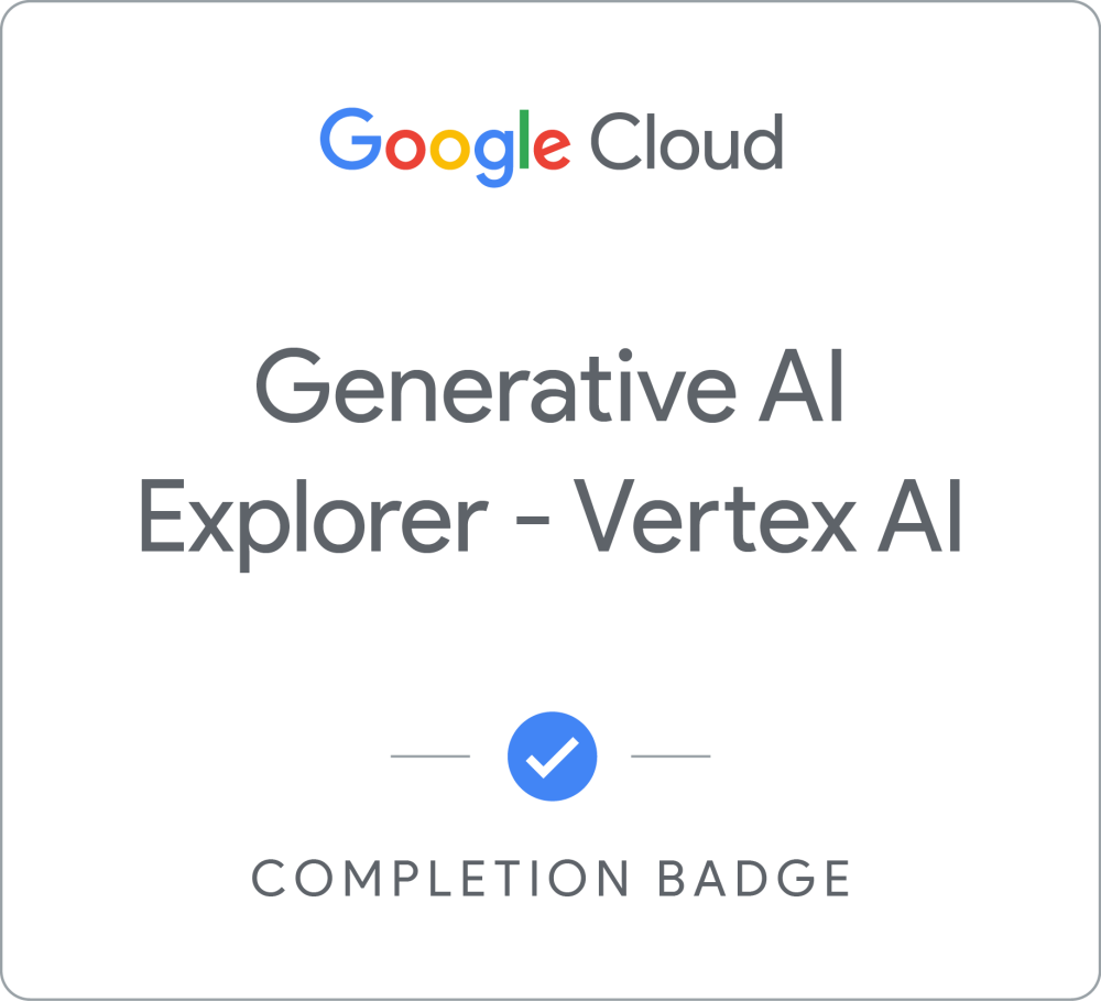 Generative AI Explorer - Vertex AI